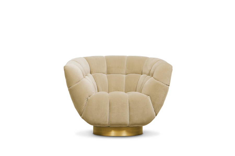 ESSEX Swivel Armchair: A Refined and Elegant Statement Seating Product - Home'Society