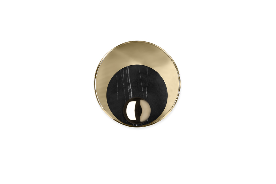 Metamorphosis Wall Light In Gold-Plated Brass To Your Contemporary Home Decor - Home'Society