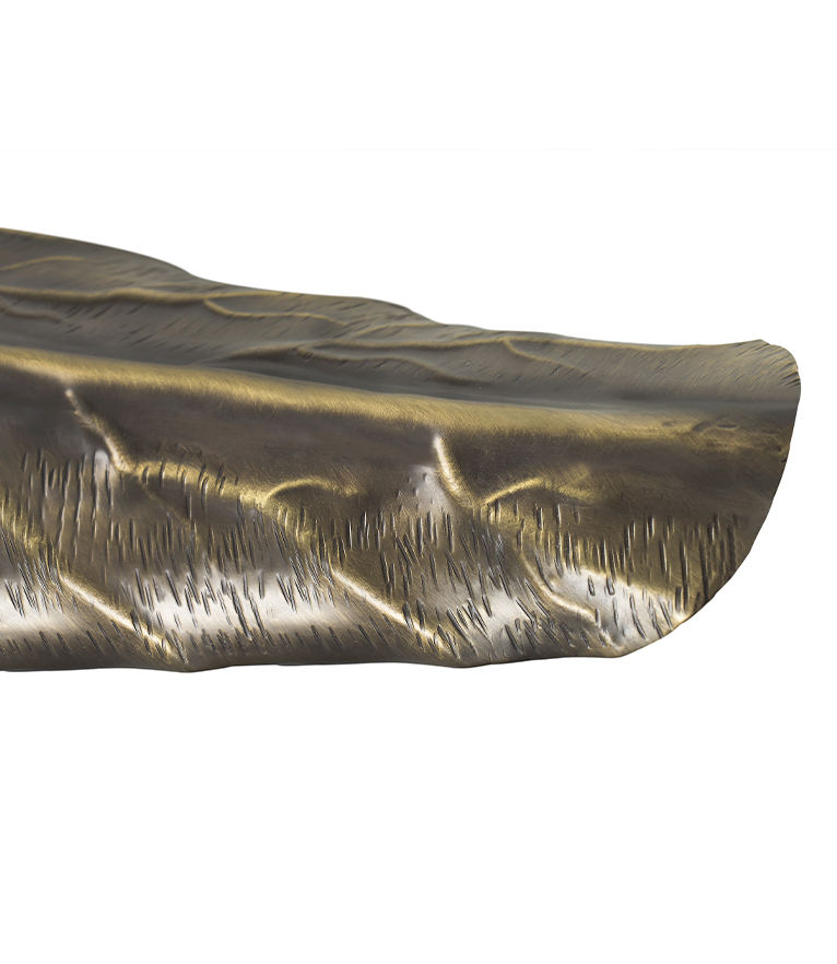 Calla Table Lamp - with Marble Base and With Aged Brass Diffuser - Home'Society