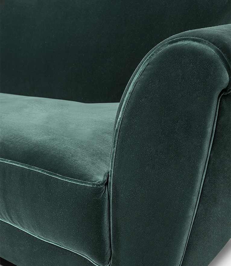 Nau Sofa - with Ash Wood Legs Modern Midcentury Design - Home'Society