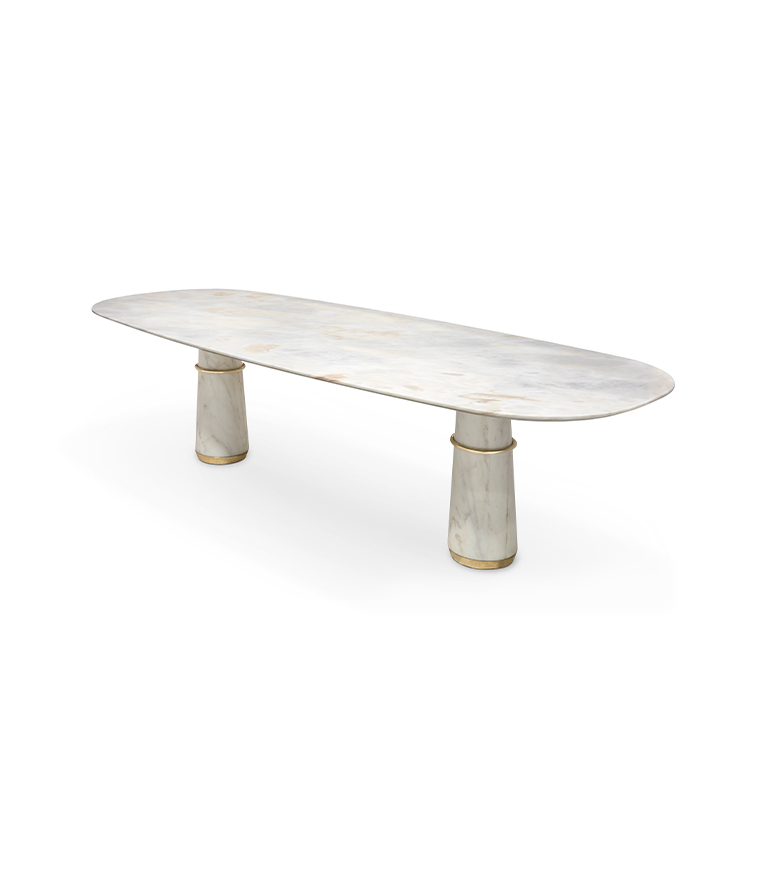 AGRA II Dining Table - A Modern And Elegant Dining Table That Any Dining Room Needs - Home'Society