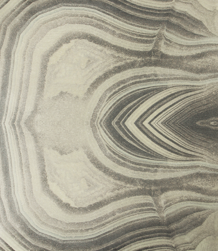 Black Agatha Wall Panel - Astoundingly Brilliant White and Grey Effect - Home'Society