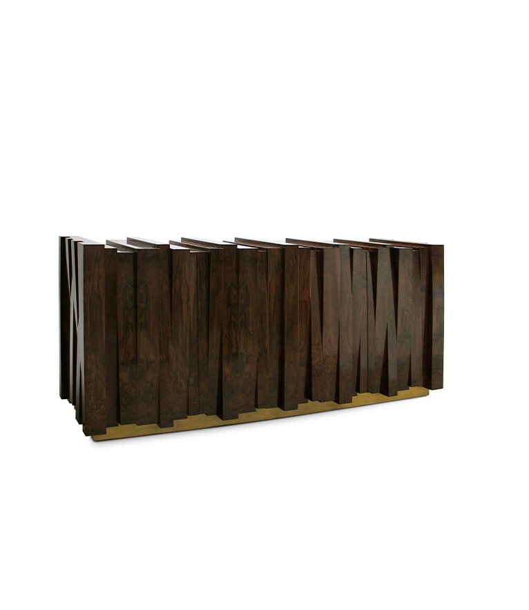 Nazca Sideboard - with Shelves and Drawers Modern Midcentury Design - Home'Society