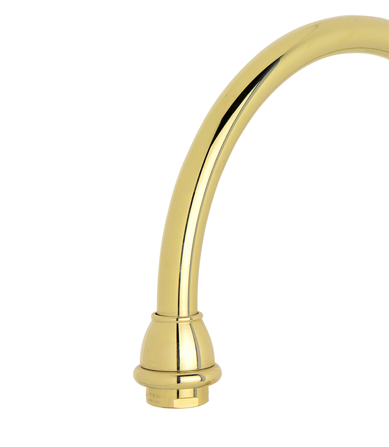 Victorian Two Hole Mixer Tap - Gold Modern Classic Design - Home'Society