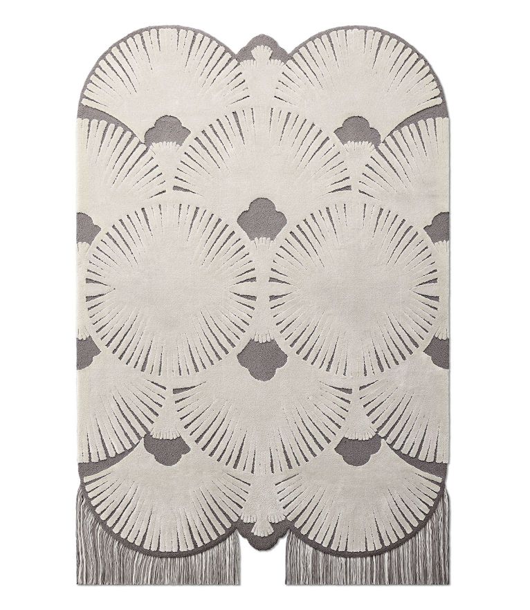 Dêco Rug - Irregular with Unusual Shapes, made in Silk and Wool - Home'Society