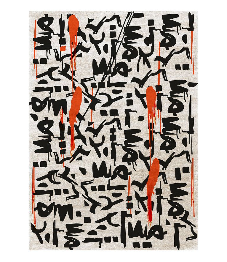 Inkaholic Area Rug - inspired by Tatto Art Made With Silk - Home'Society