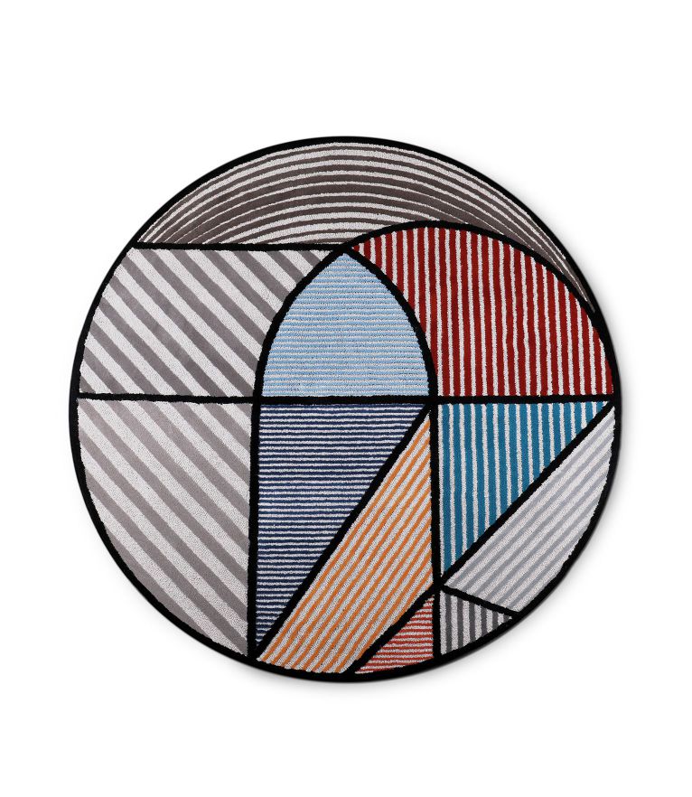 Lola Area Rug - Handmade With New Zealand Wool, Inspired by Pop Style - Home'Society