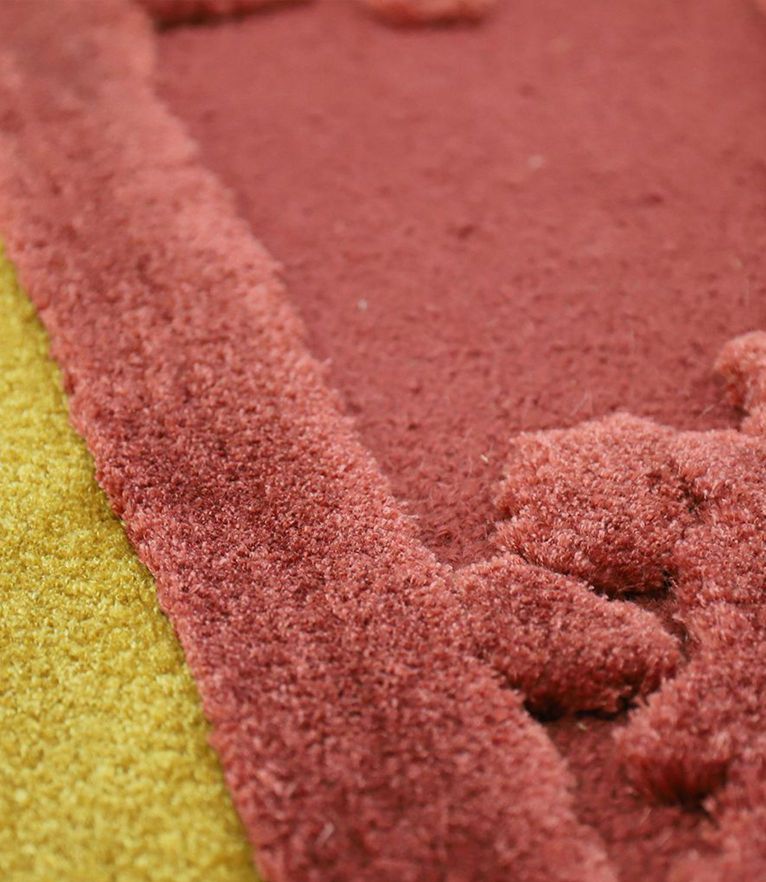 Bauhau Area Rug - Inspired by Bauhaus' Movement Handmade with Visrayon - Home'Society