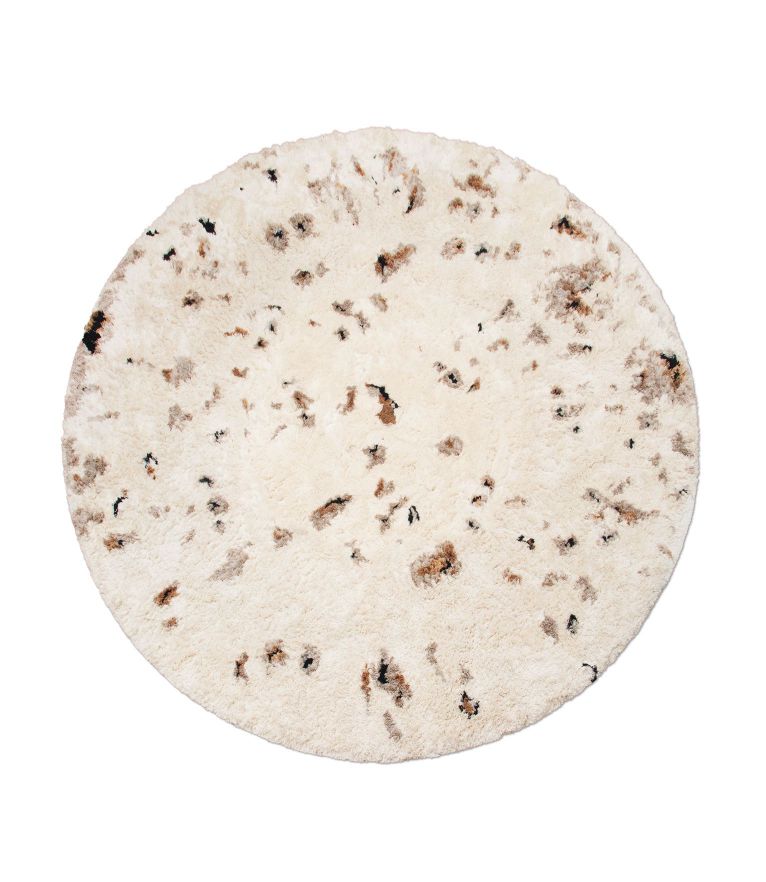 Oslo Shaggy Rug Handmade With New Zealand Wool And Silk Home'Society