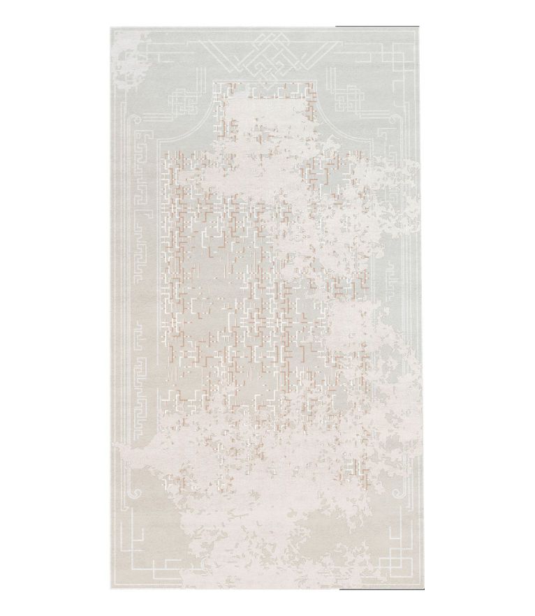 Ruin Rectangular Runner Rug with the Elegance of Neutrals In a Modern Design - Home'Society
