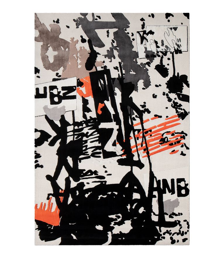 Graff Area Rug - Inspired by The Urban Made in Botanical Silk & Modern - Home'Society