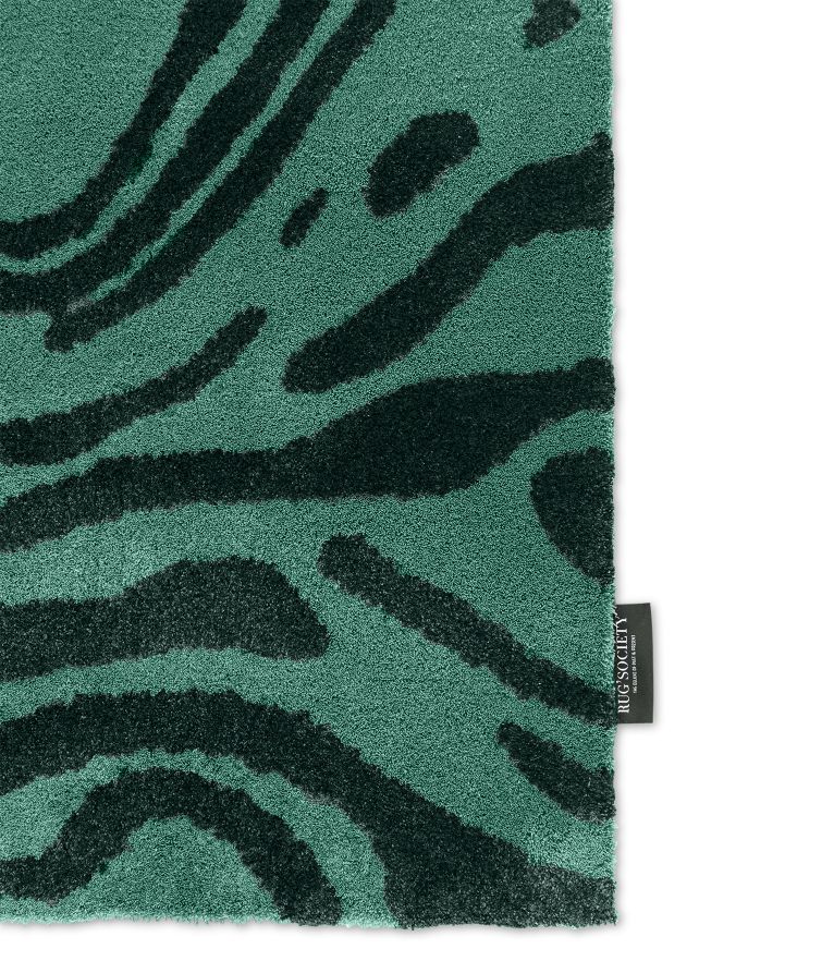 Congo Area Rug - For a Modern Design In Natural Wool And Botanical Silk - Home'Society