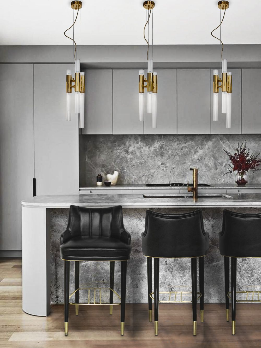 Modern Kitchen Design With A More Attractive And Sophisticated Ambiance - Home'Society