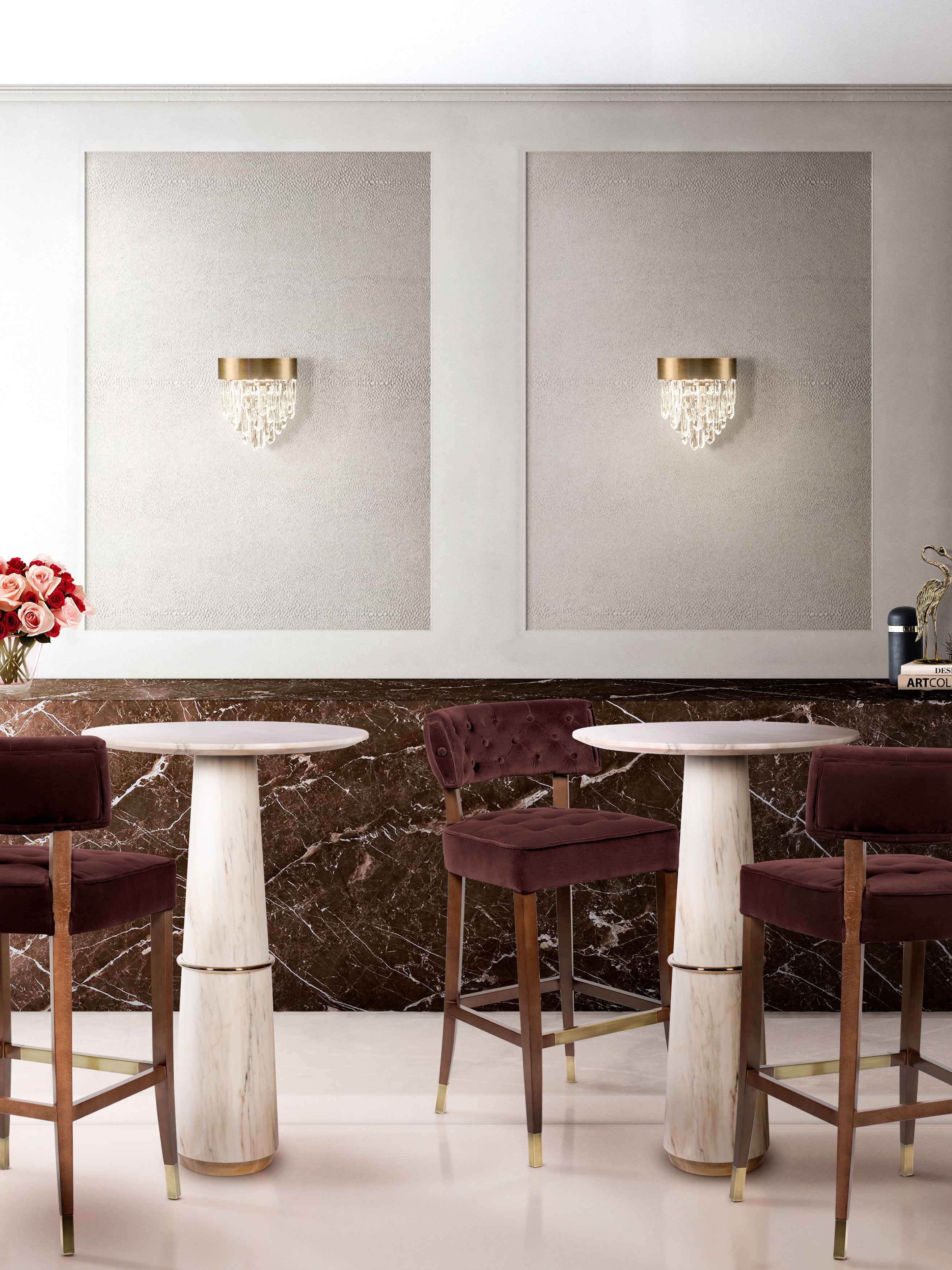 Modern Bar Decor With A Comfortable And Pleasant Ambiance - Home'Society