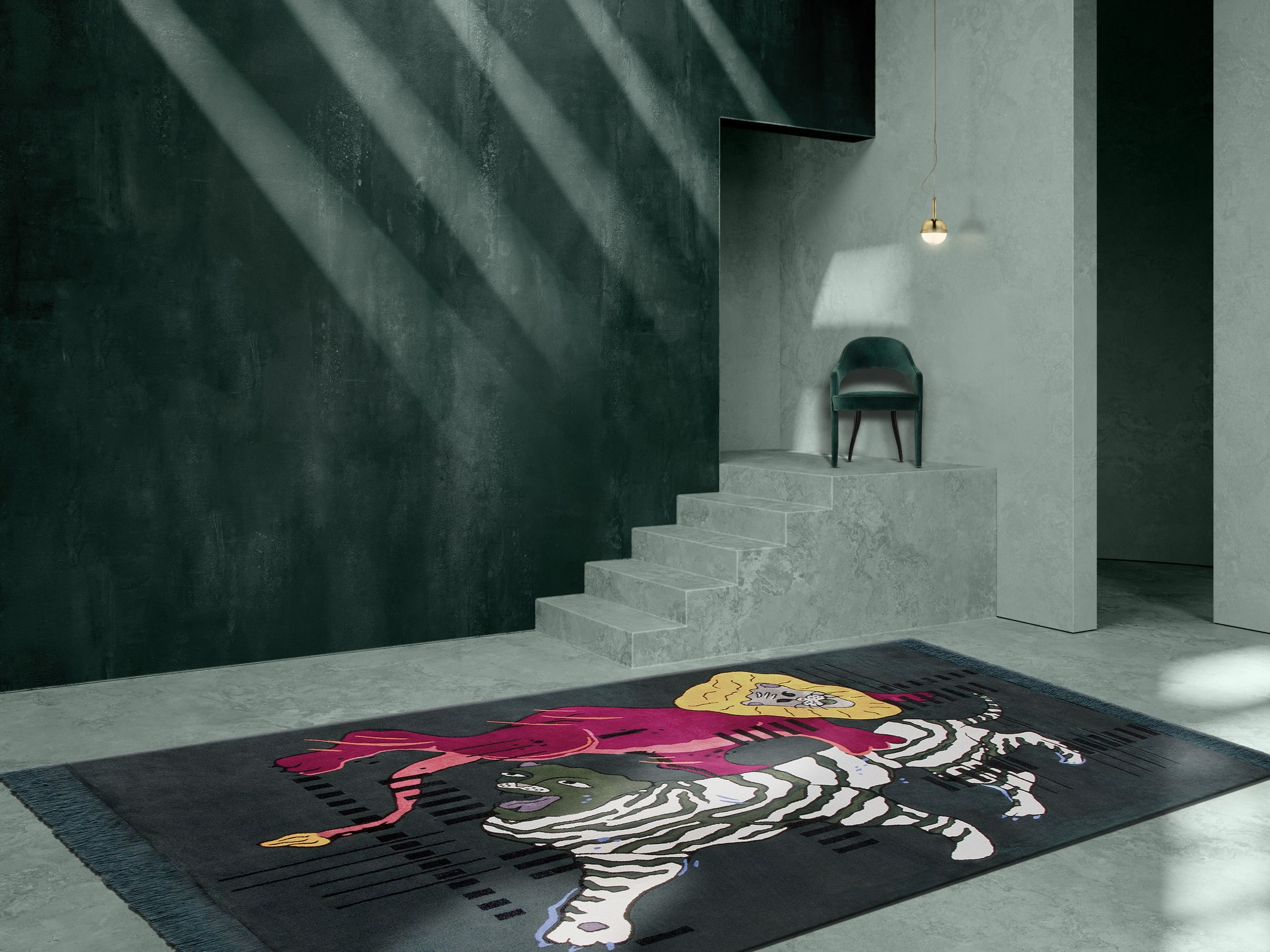 Contemporary Living Space With A Vibrant Design - Home'Society