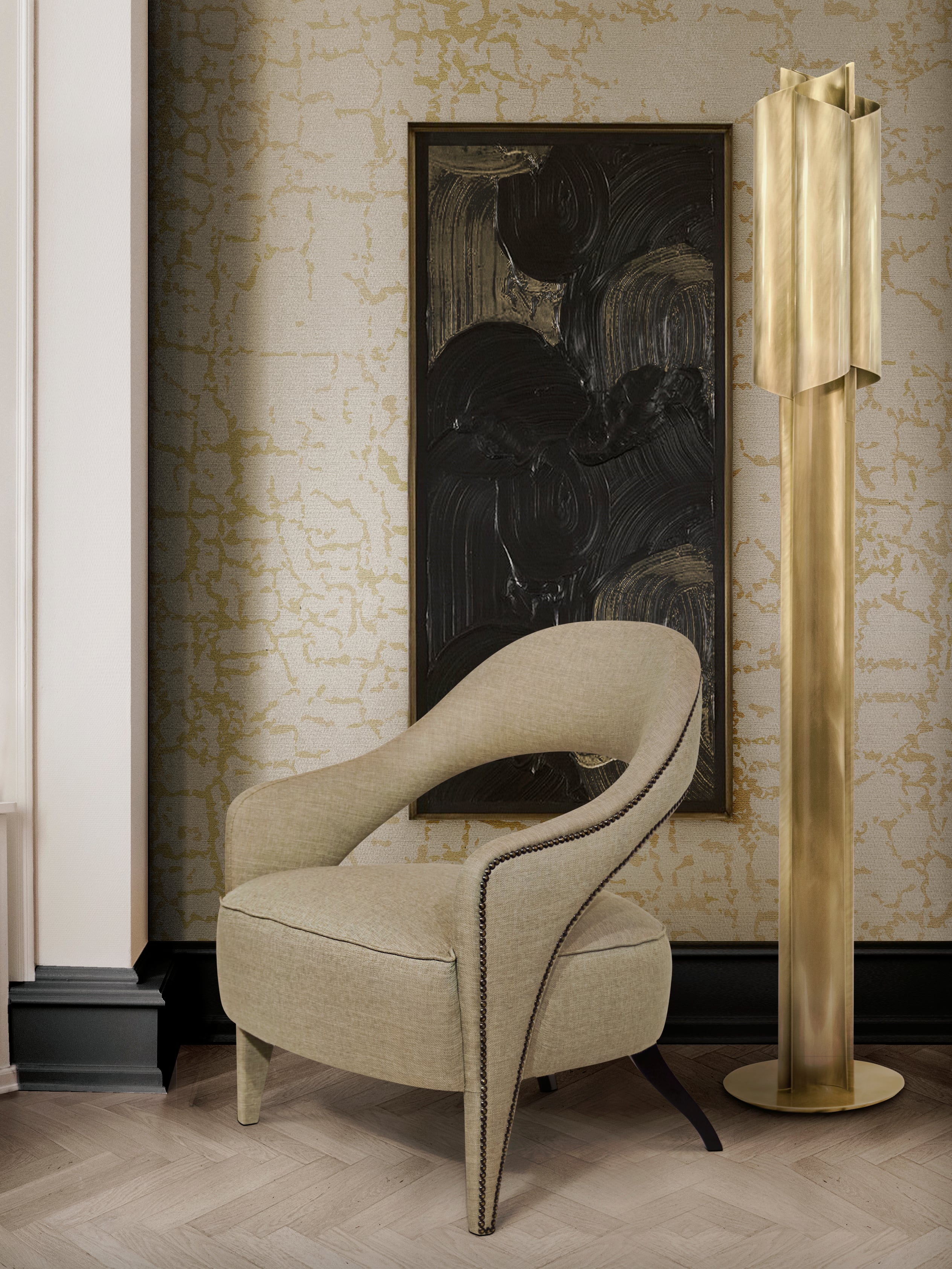 Living Room Design With Beige Sophistication and Elegance - Home'Society