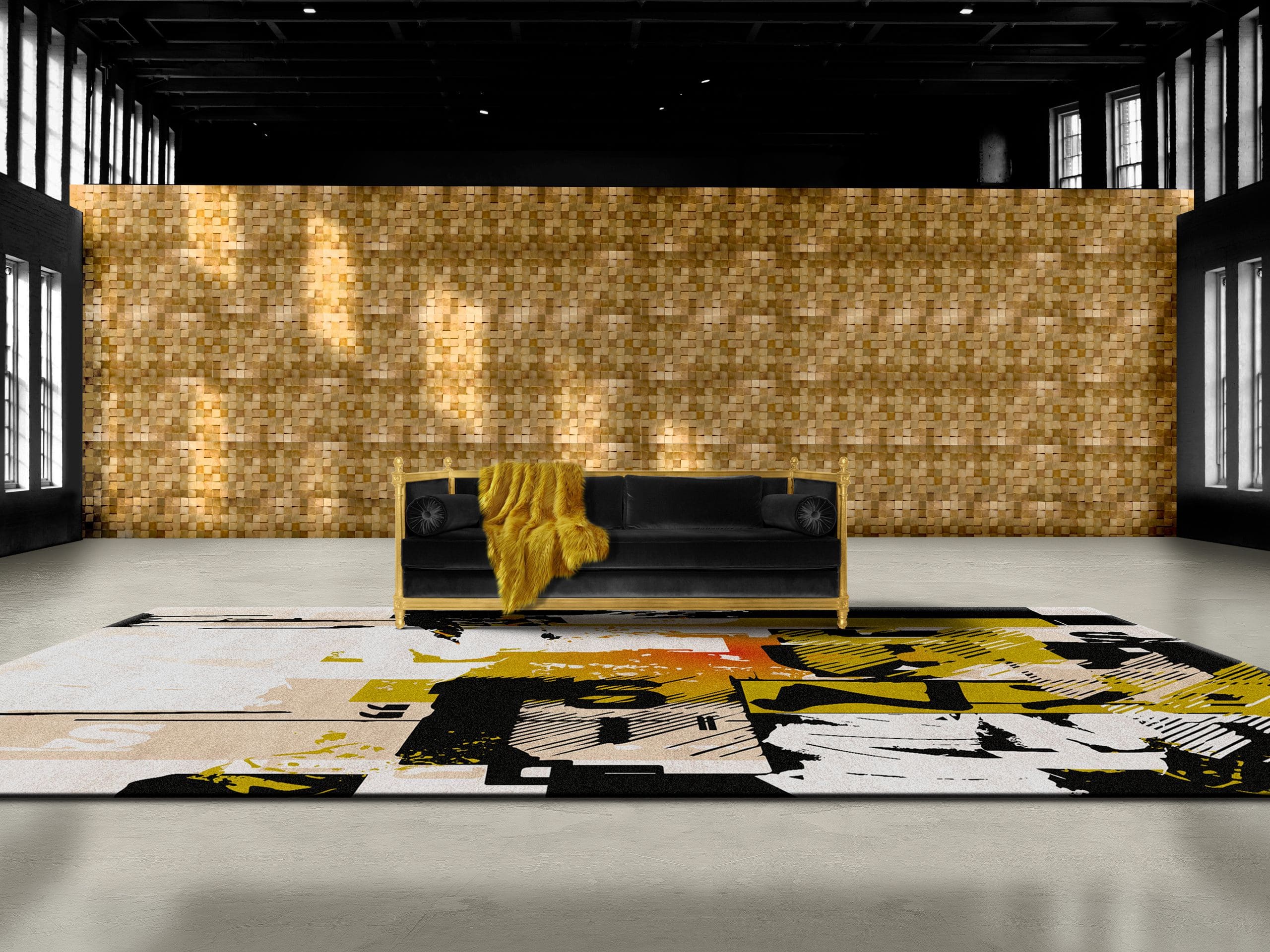 Design Contract With A Contemporary Rug - Home'Society