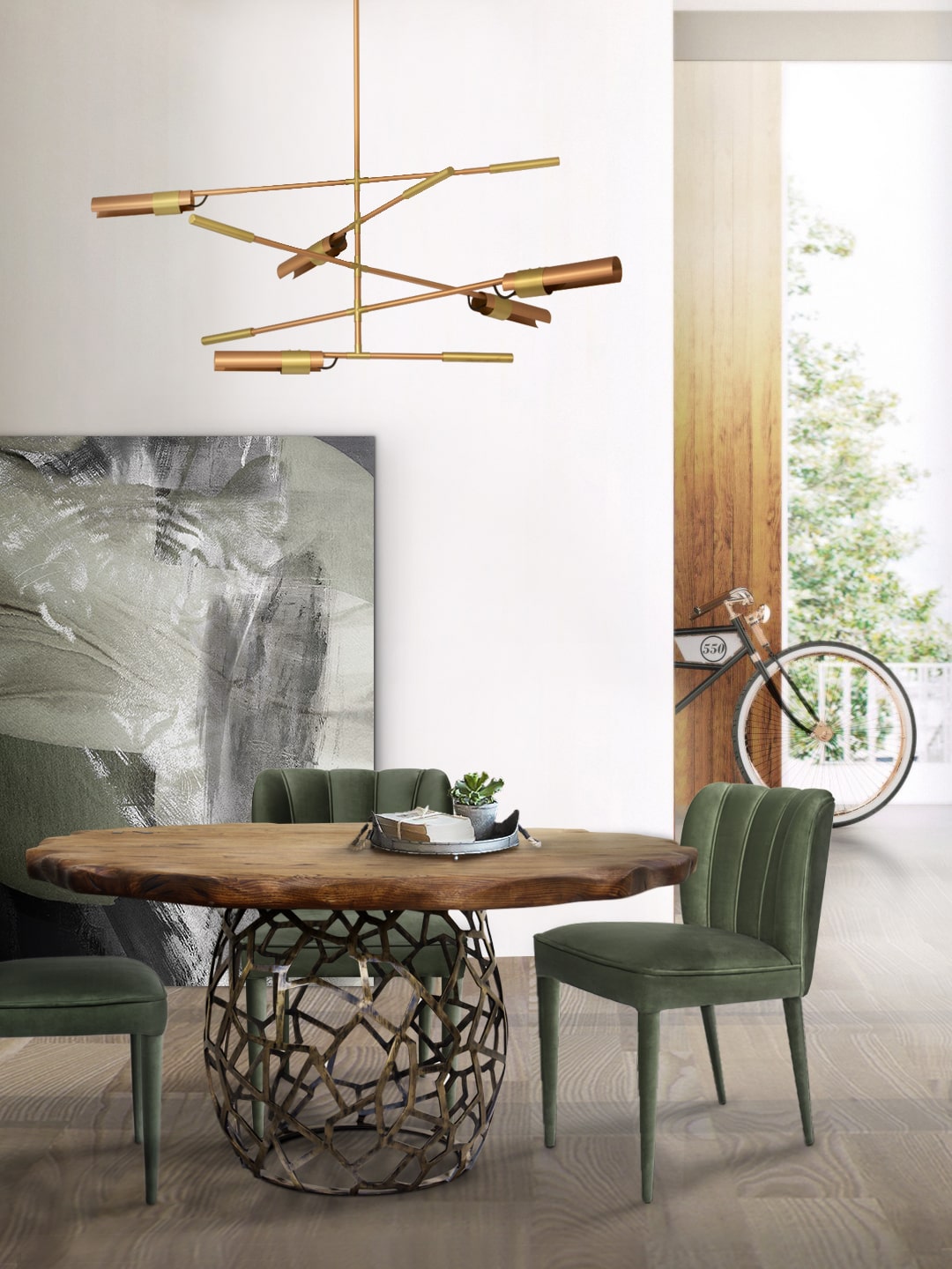 Perfect Dining Room Decor With Cotton Velvet - Home'Society