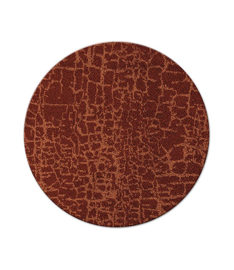 Himba Round Rug - With Natural Wool and Botanical Silk - Home'Society