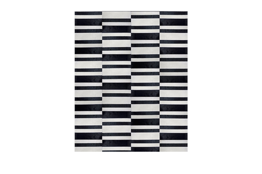 Mila Rectangular Area Rug inspired by geometric patterns Modern classic design