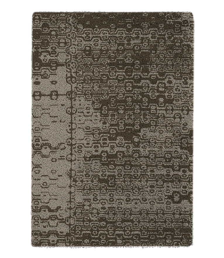 Igbo Rug - Made In Hand-Knotted Wool With A Modern Design - Home'Society