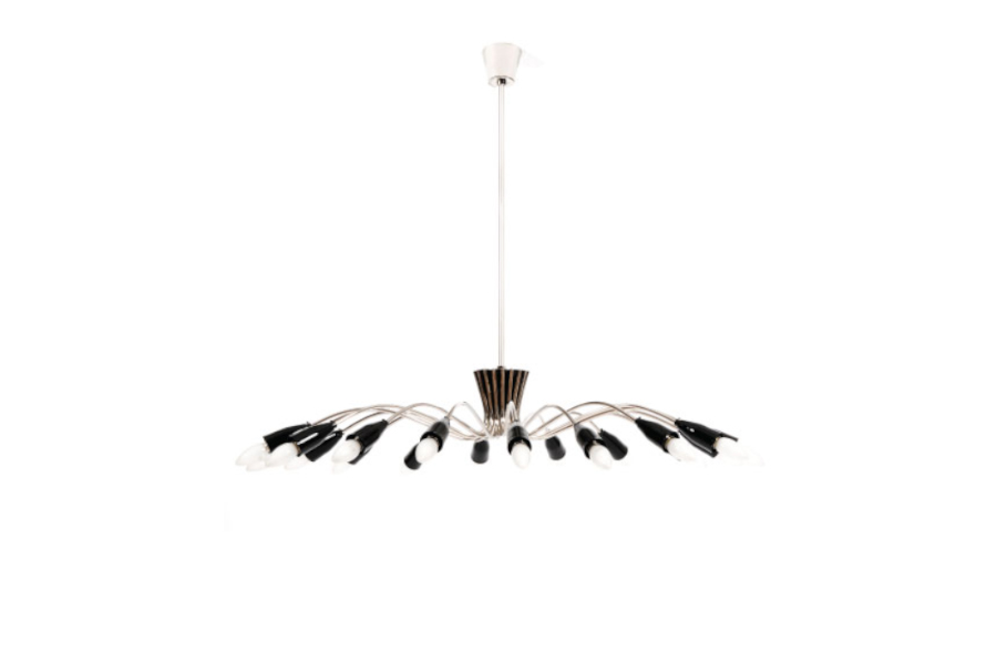 Norah Chandelier - With Brass For Your Modern Living Room