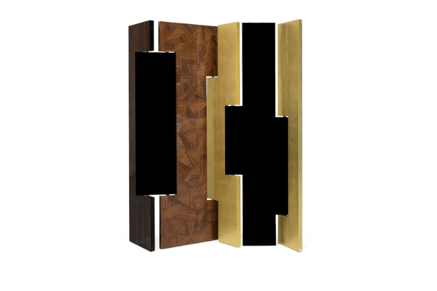 Avenue Screen Divider - With High Gloss Varnish For Modern Interior Designs