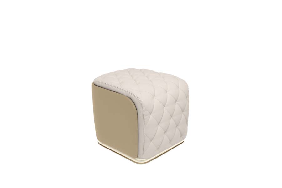 Charla Stool - In Synthetic Leather With A Modern Design