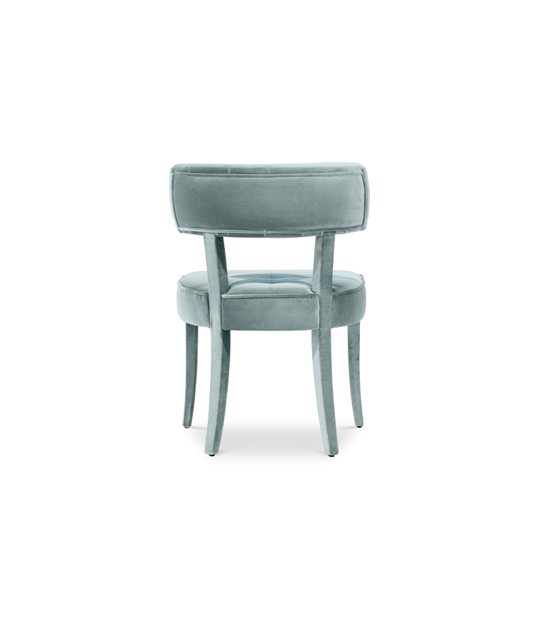 Zulu Dining Chair - Button-Tufted Fully Upholstered Velvet Modern Contemporary - Home'Society