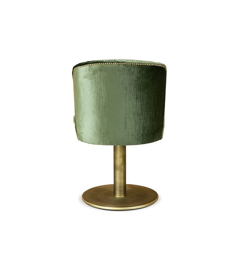 Nuka II Dining Chair - Upholstered In Velvet - Home'Society