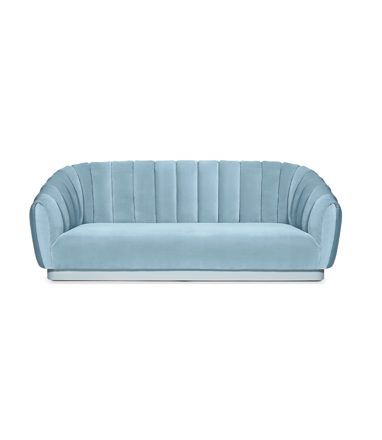 Oreas Sofa - A Luxurious Channel-Tufted Cotton Velvet Sofa, Perfect For Any Home - Home'Society