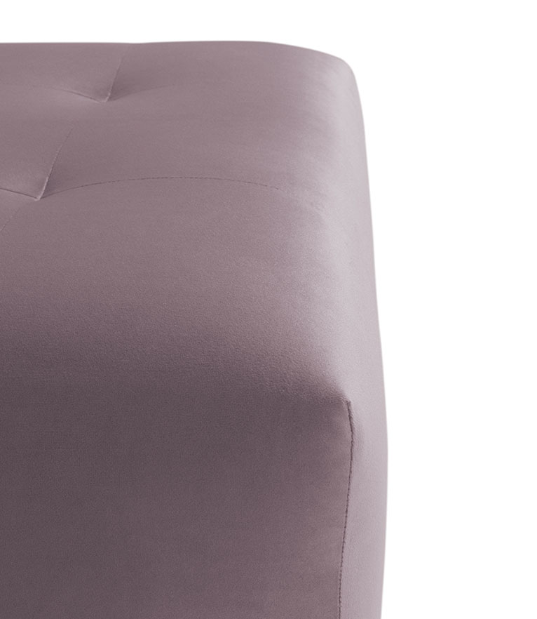 Naj Bench - Fully Upholstered In Velvet With A Modern Design - Home'Society