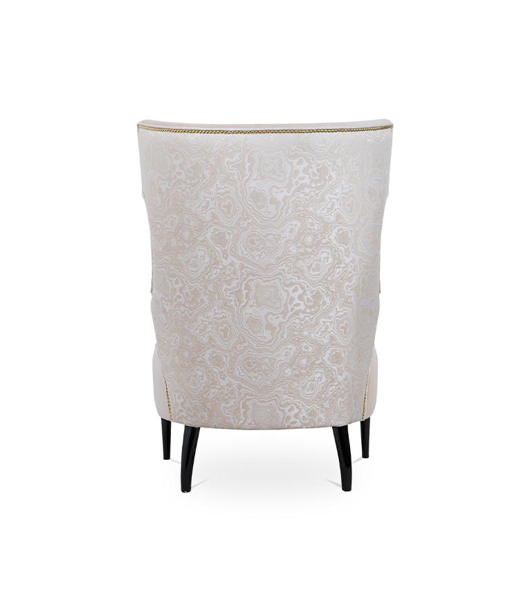 Sika Wingback Armchair - with Black Legs Modern - Home'Society