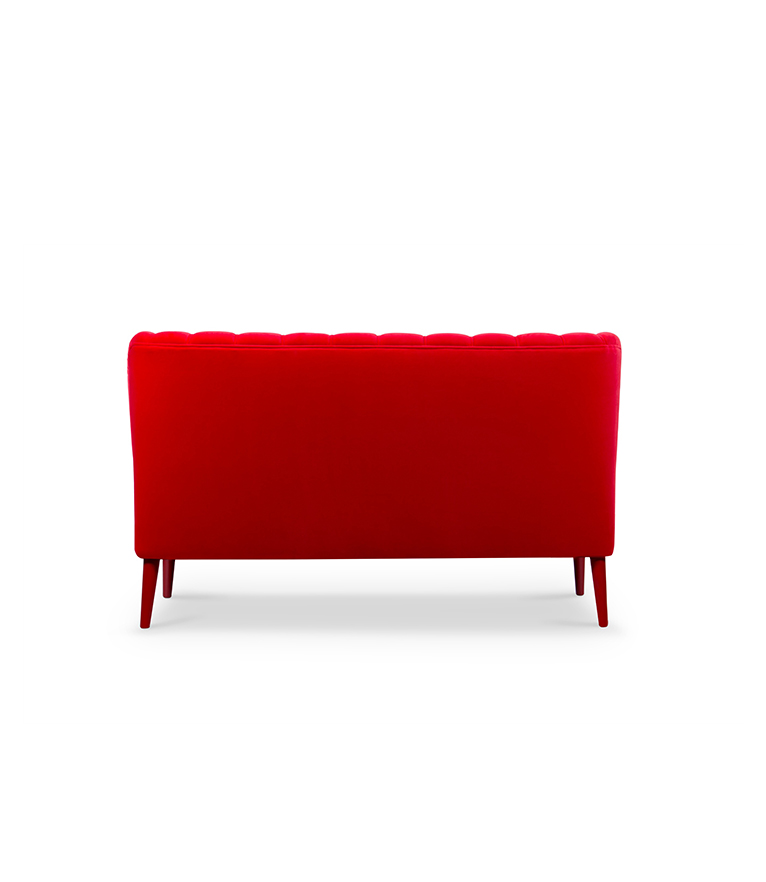 Dalyan 2 Seat Sofa - Upholstered In Synthetic Leather For A Modern Living Room - Home'Society