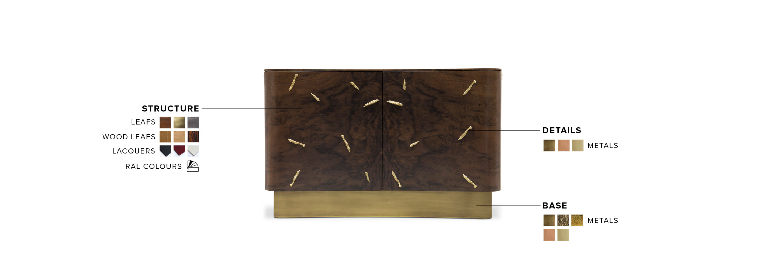 Baraka II Cupboard - For A Modern Contemporary Home Design - Home'Society