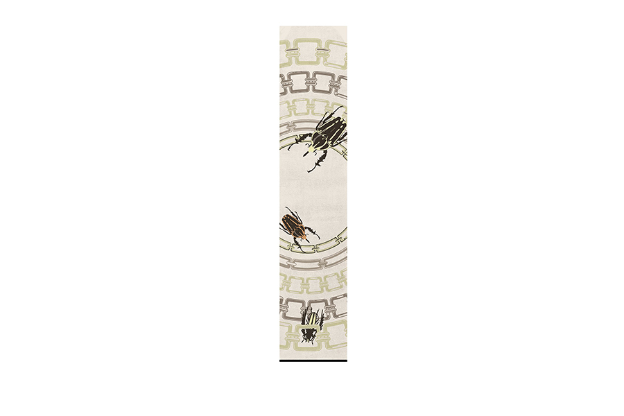 Golden Bugs II Runner Rug - hand-tufted runner carpet