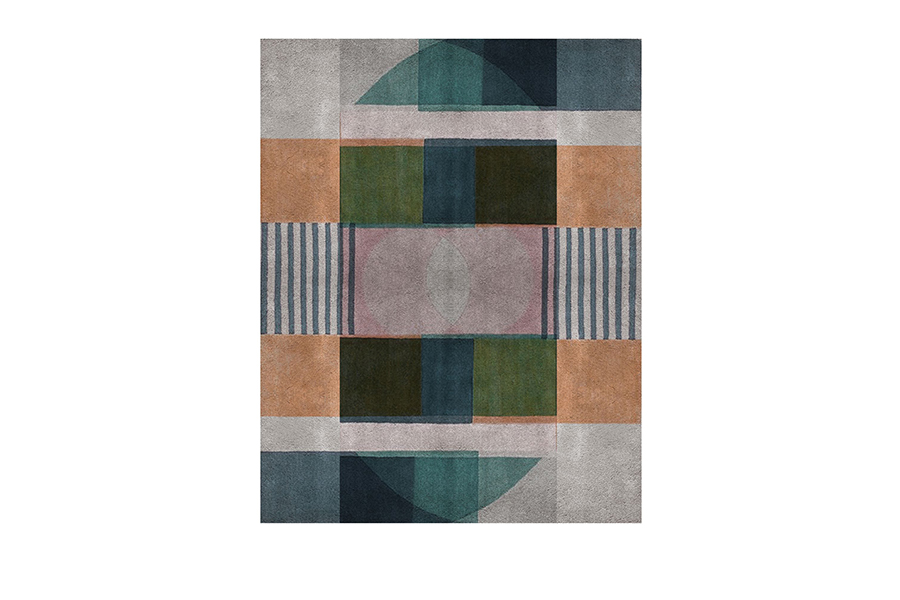 Prisma III Area Rug - Handmade by Craftsmen With a Modern Design