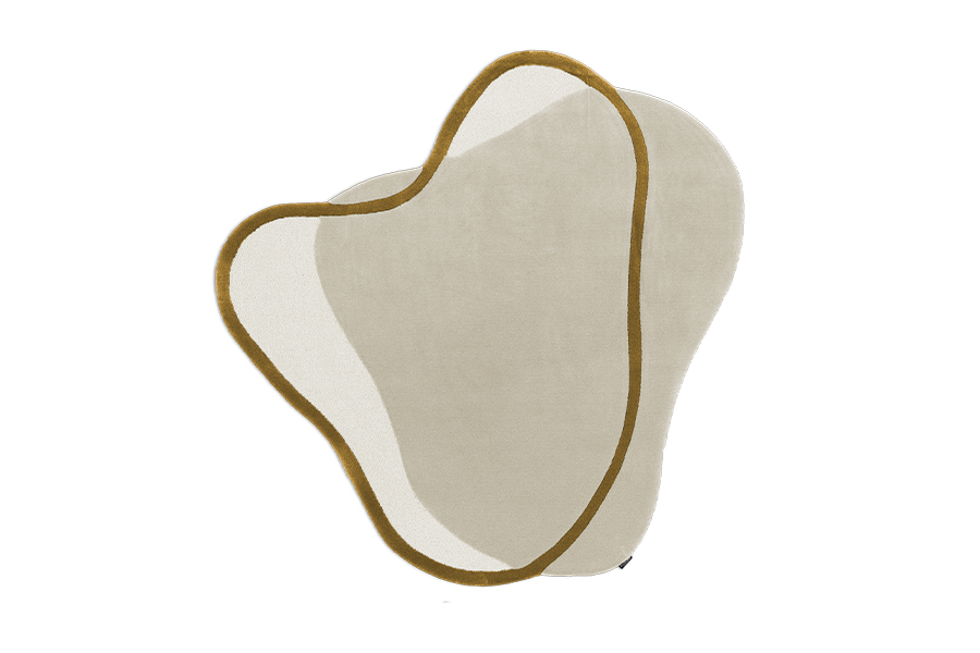Blush Rug - The Perfect Blend of Soft Beige and Gold Colors