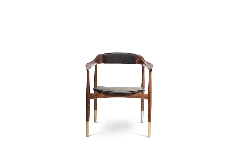 Perry Dining Chair - With Metal Details