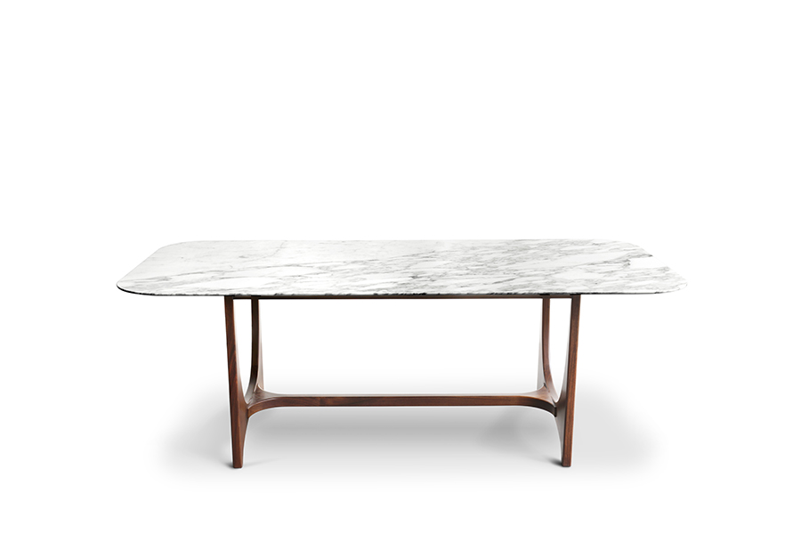 Alberto Dining Table - A Modernist Masterpiece
