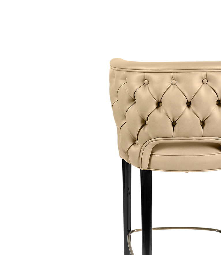 KANSAS Bar Chair - The Perfect Button-Tufted Back Chair For Any Occasion - Home'Society