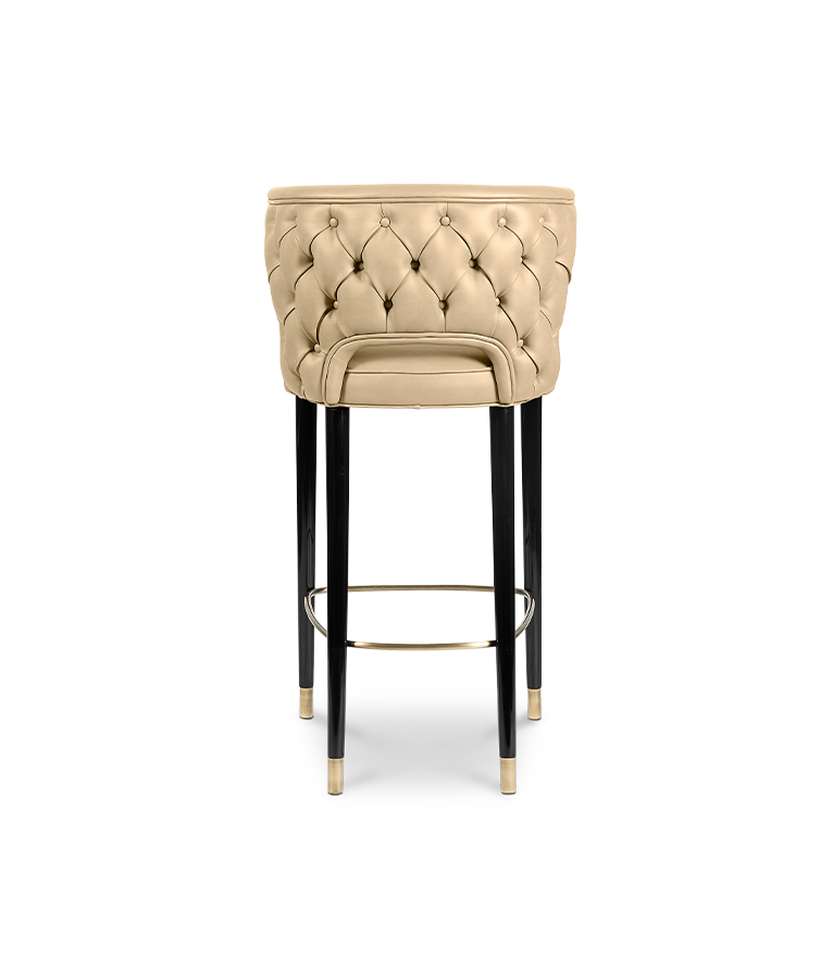 KANSAS Bar Chair - The Perfect Button-Tufted Back Chair For Any Occasion - Home'Society