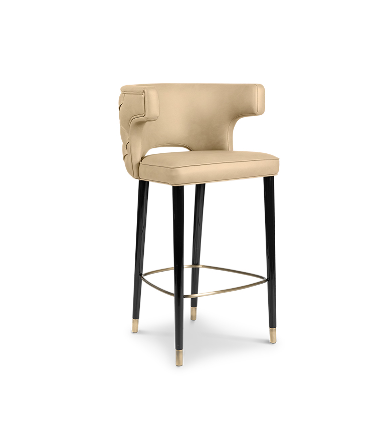 KANSAS Bar Chair - The Perfect Button-Tufted Back Chair For Any Occasion - Home'Society