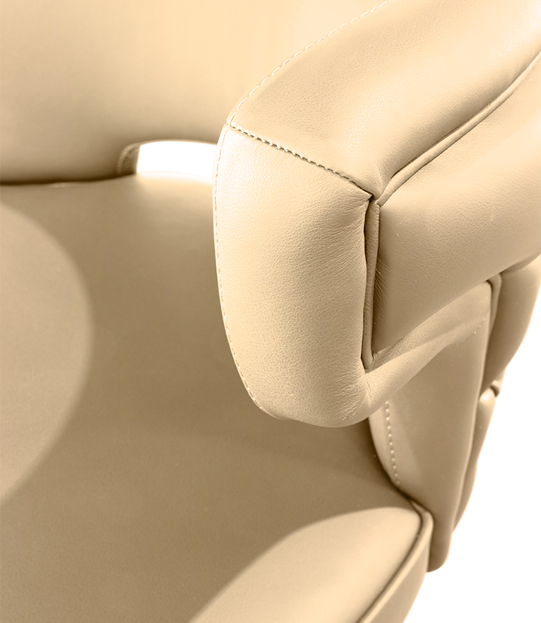 Kansas II Counter Stool - Upholstered In Synthetic Leather - Home'Society