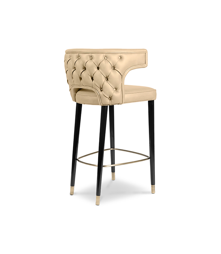 KANSAS Bar Chair - The Perfect Button-Tufted Back Chair For Any Occasion - Home'Society