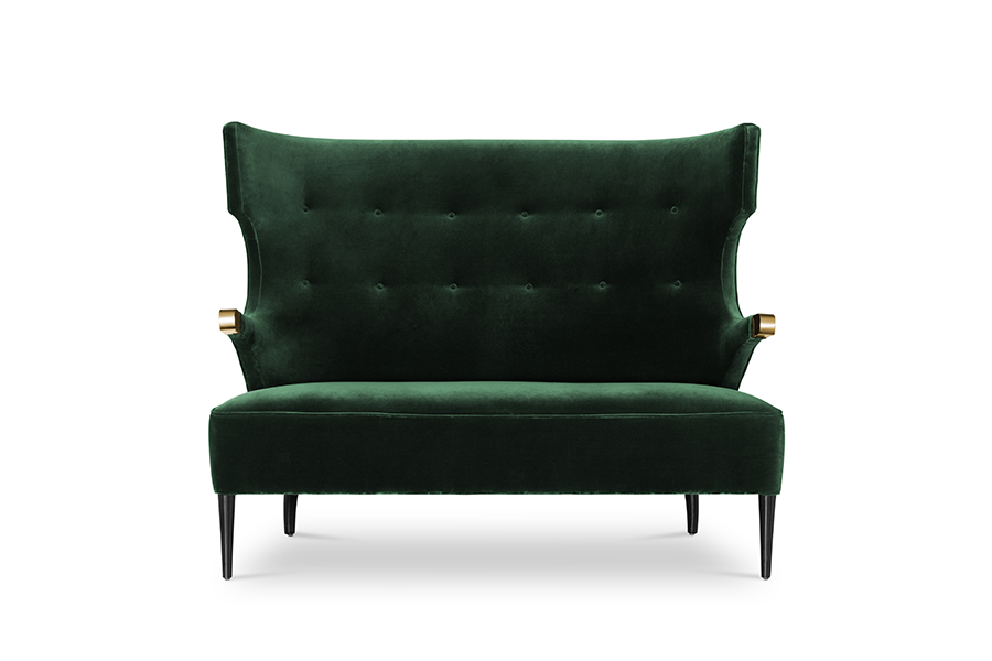 Sika 2 Seat Sofa - Upholstered In Synthetic Leather With A Modern Design