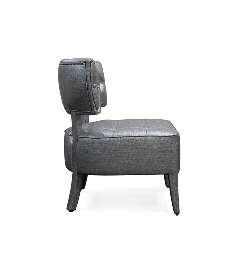 Zulu Armchair - Fully Upholsetered in Velvet Modern Contemporary Seating - Home'Society
