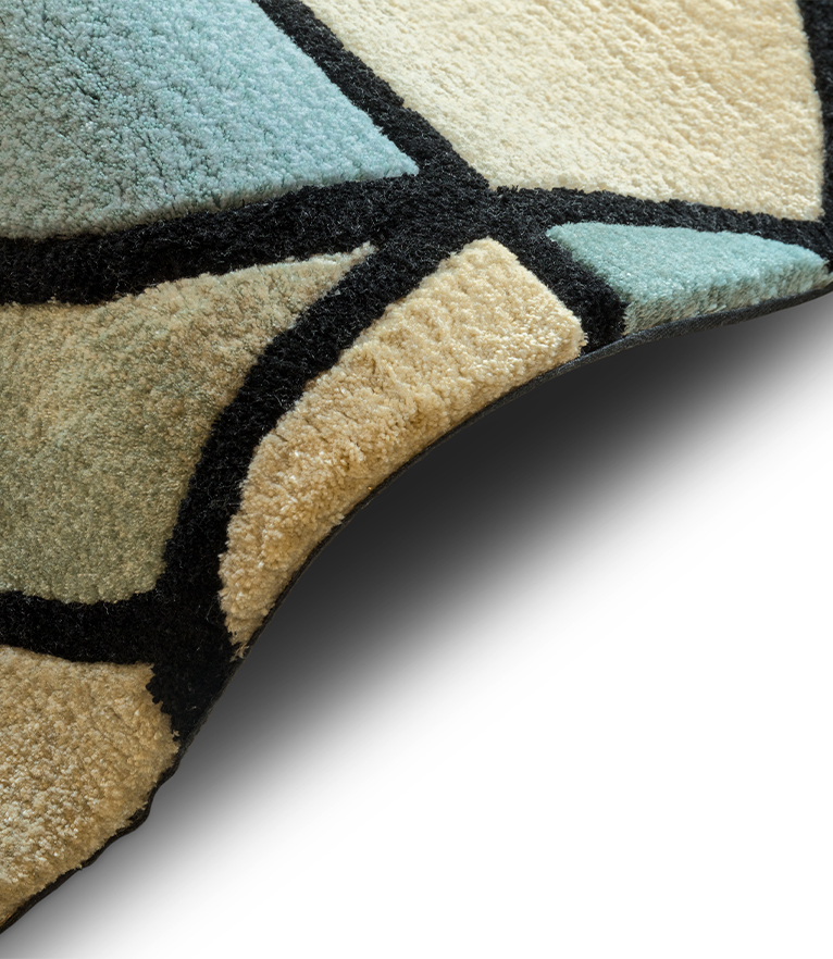 Kleopatra II Rug - With Bambu Silk - Home'Society