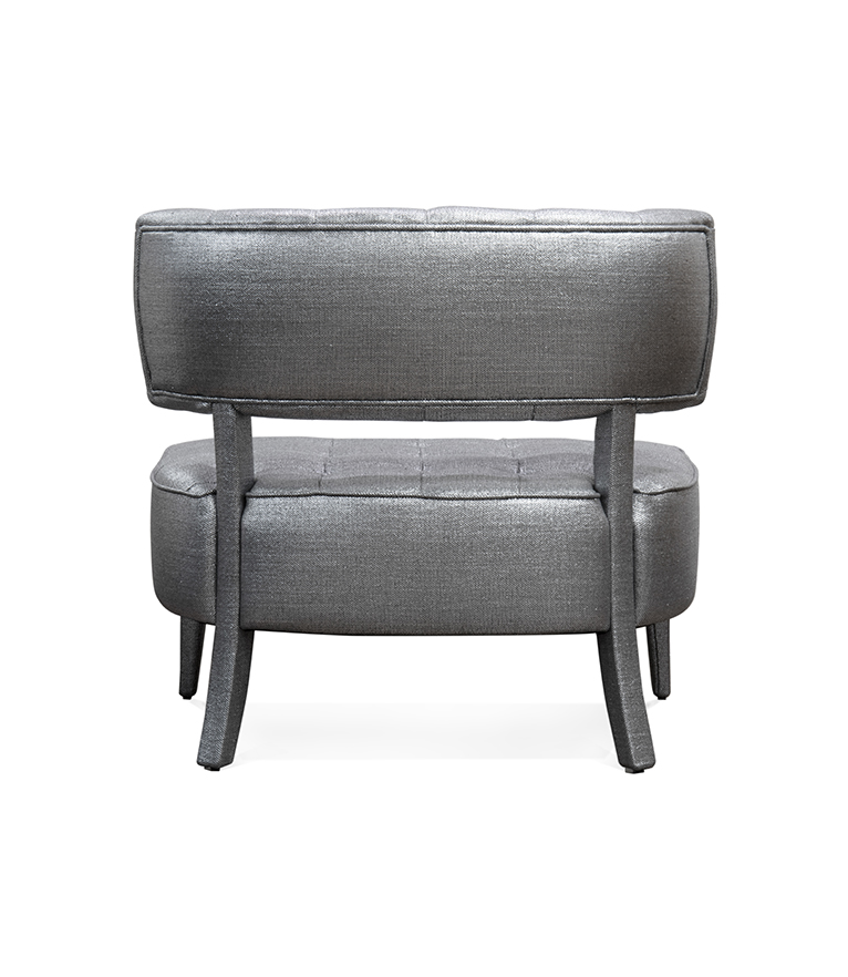 Zulu Armchair - Fully Upholsetered in Velvet Modern Contemporary Seating - Home'Society