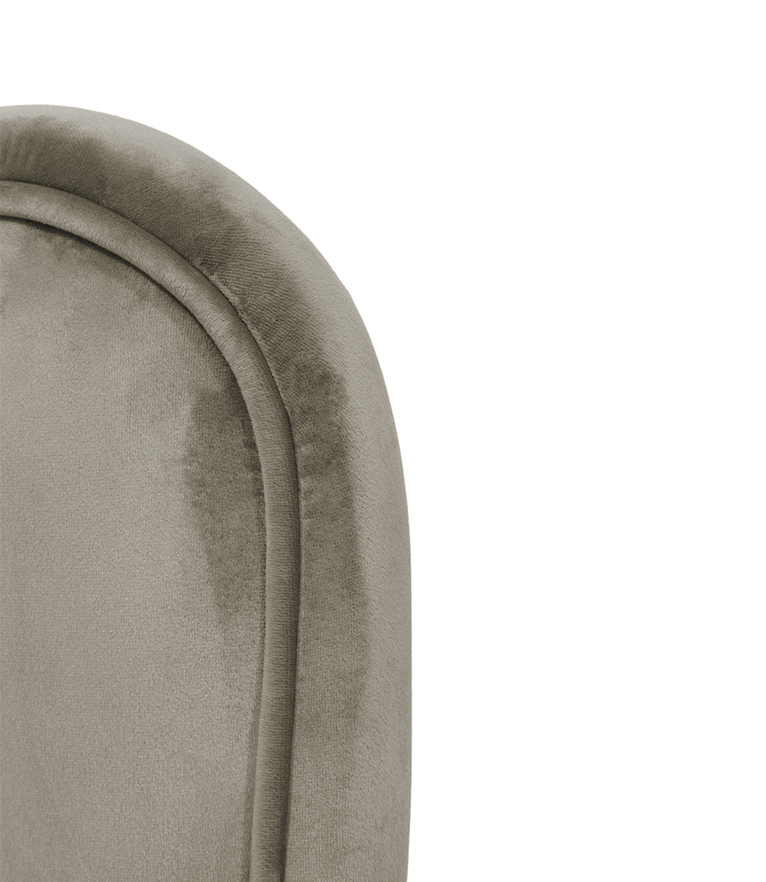 Dalyan II Counter Stool - With A Modern Design Upholstered In Velvet - Home'Society